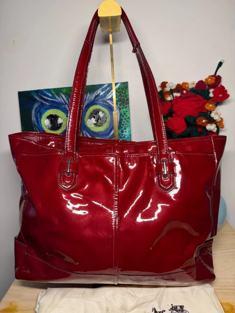 Coach Vintage Chelsea Jayden Large Tote Bag NWT - Picture 6 of 11